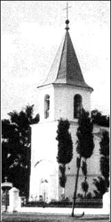 Church with steeple