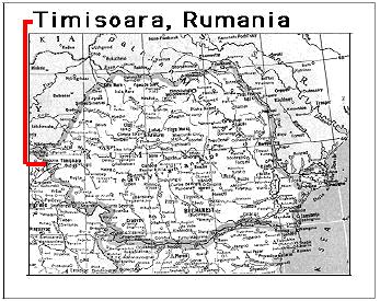 Rumania map