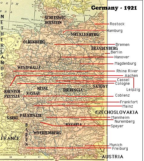 EASTERN SIDE OF GERMANY